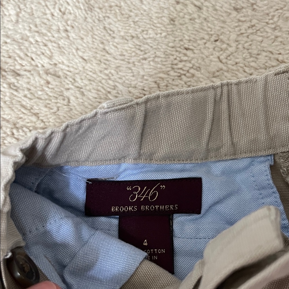 Set of 3 Boys Preppy Embroidered Shorts - size 4 - Picture 6 of 7